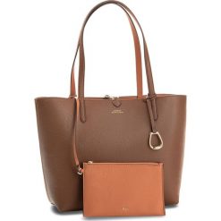 Torebki klasyczne damskie: Torebka LAUREN RALPH LAUREN – Merrimack 431697234002 Tan/Orange