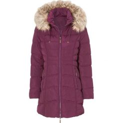 Cellbes Taliowana parka s z futerkiem śliwkowy female fioletowy 58/60. Fioletowe kurtki damskie Cellbes, s, bez wzorów, z puchu, eleganckie. Za 429,00 zł.