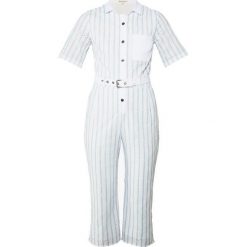 Kombinezony damskie: For Love & Lemons HERMOSA STRIPED EYELET Kombinezon blue