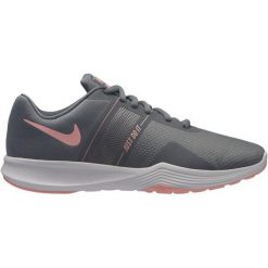 Nike Buty Treningowe Damskie City Trainer 2 Women's Training Shoe/Cool Grey/Oracle Pink-Wolf Grey 42. Szare buty sportowe damskie marki Nike, bez wzorów, sportowe, na fitness i siłownię. W wyprzedaży za 219,00 zł.