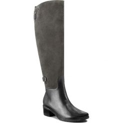 Muszkieterki CAPRICE - 9-26551-39 Grey Comb 252. Szare buty zimowe damskie marki Caprice, ze skóry. W wyprzedaży za 429,00 zł.