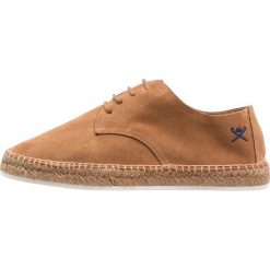 Espadryle męskie: Hackett London LACEUP Espadryle tan