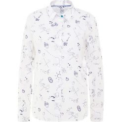 PS by Paul Smith PAW Koszula white. Białe tuniki damskie marki PS by Paul Smith, bez wzorów, z bawełny, bez kołnierzyka, bez rękawów. Za 759,00 zł.
