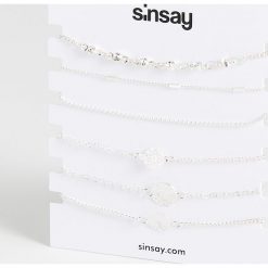Bransoletki - Jasny szar. Szare bransoletki damskie marki Sinsay. Za 20,00 zł.