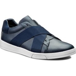 Derby męskie: Półbuty CALVIN KLEIN BLACK LABEL - Baku F0798 Dark Navy