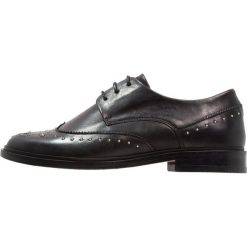 Jazzówki damskie: Royal RepubliQ BORDER RIVET DERBY SHOE Oksfordki black