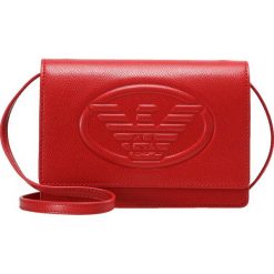 Torebki klasyczne damskie: Emporio Armani BORSA TRACOLLA LOGO Torba na ramię rosso