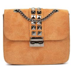 Mangotti Torebka Crossbody Czarna. Czarne torebki klasyczne damskie Mangotti, bez wzorów, bez dodatków. Za 269,00 zł.