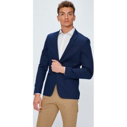 Scotch & Soda - Marynarka. Niebieskie garnitury męskie Scotch & Soda, xl, bez wzorów, z elastanu, klasyczne. W wyprzedaży za 399,90 zł.