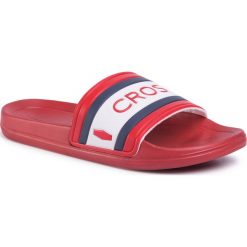 Klapki CROSS JEANS - FF1R4093C Red. Czerwone klapki męskie Cross Jeans, z jeansu, bez zapięcia. Za 49,00 zł.