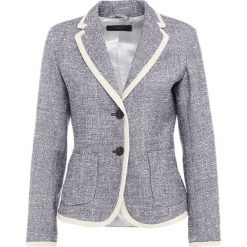 WEEKEND MaxMara FIGURA Żakiet blu marino. Niebieskie kurtki damskie WEEKEND MaxMara, bez wzorów, z bawełny. W wyprzedaży za 863,40 zł.