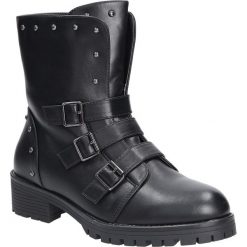 Botki z klamrami sergio leone bt0531. Botki damskie Sergio Leone, bez obcasa, na klamry. Za 179,99 zł.
