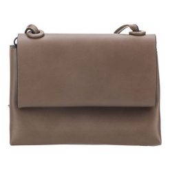 Lecharme Torebka Damska 10008652 Khaki. Brązowe torebki klasyczne damskie marki Lecharme, z materiału. W wyprzedaży za 119,00 zł.