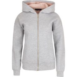 Bluza Trussardi Jeans. Szare bluzy damskie s, bez wzorów, z jeansu, bez rękawów, z kapturem. Za 669,00 zł.