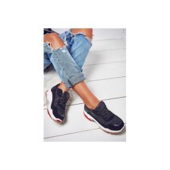 Buty sportowe damskie: Czarne buty sportowe Street Mood