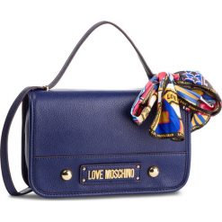 Torebka LOVE MOSCHINO - JC4035PP17LD0750 Blu. Niebieskie listonoszki damskie Love Moschino, na imprezę, bez wzorów, ze skóry ekologicznej, bez dodatków. W wyprzedaży za 429,00 zł.