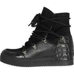Botki damskie: Billi Bi Botki na koturnie black