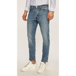 Wrangler - Jeansy Slider. Niebieskie jeansy męskie Wrangler, l, bez wzorów. W wyprzedaży za 209,90 zł.