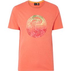 O'Neill Koszulka Pomarańczowy. Pomarańczowe podkoszulki męskie O'Neill, xl, z nadrukiem, z bawełny, z krótkim rękawem. Za 119,95 zł.