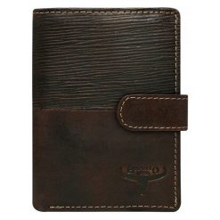 Portfel męski skórzany Buffalo Wild N4L-HP-2. Pomarańczowe portfele męskie BUFFALO WILD, bez wzorów, ze skóry. Za 59,90 zł.