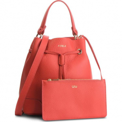 Torebka FURLA - Stacy 992776 B BOW6 K59 Vermiglio f. Czerwone torebki klasyczne damskie marki Furla, bez wzorów, ze skóry, bez dodatków. Za 1355,00 zł.