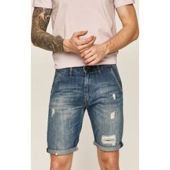 Pepe Jeans - Szorty jeansowe Callen. Niebieskie spodenki i szorty męskie Pepe Jeans, bez wzorów, z bawełny, casualowe. Za 279,90 zł.