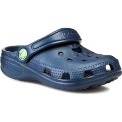 Klapki COQUI - Big Frog COQUI 8101 Navy. Niebieskie sandały chłopięce Coqui, z tworzywa sztucznego, bez zapięcia. Za 39,99 zł.