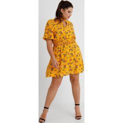 Sukienki hiszpanki: Even&Odd Curvy Sukienka letnia yellow
