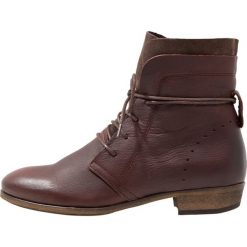 Botki damskie lity: HUB HALLY Botki sznurowane dark brown/natural