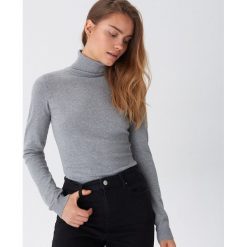 Sweter z golfem basic - Jasny szary. Swetry damskie House. Za 59,99 zł.