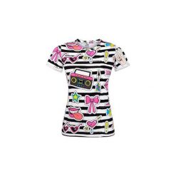 T-shirty damskie: T-shirt Striped Stickers