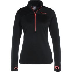 Bluzy polarowe: Craft PIN HALFZIP Bluza z polaru black melange/panic
