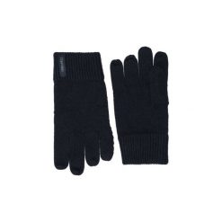 Rękawiczki Calvin Klein Jeans K50K5044098 BASIC GLOVES. Niebieskie rękawiczki męskie Calvin Klein Jeans, bez wzorów, z jeansu. Za 135,35 zł.