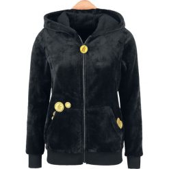 Fantastic Beasts Grindelwalds Verbrechen - Niffler Bluza z kapturem rozpinana damska czarny. Czarne bluzy damskie marki Fantastic Beasts, l, bez wzorów, z materiału, bez rękawów, z kapturem. Za 244,90 zł.