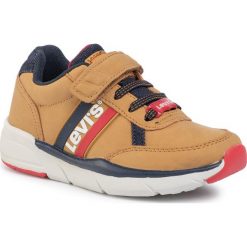 Sneakersy LEVI'S - VORE0012S Camel 0138. Pomarańczowe trampki chłopięce Levi's®, bez wzorów, ze skóry ekologicznej, na rzepy. W wyprzedaży za 139,00 zł.
