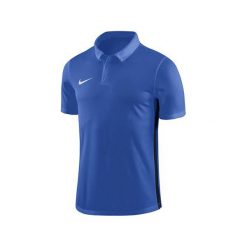 Nike M NK DRY ACDMY18 POLO SS, 10 | PIŁKA NOŻNA / PIŁKA NOŻNA | MĘŻCZYZNA | POLO KRÓTKI RĘKAW | KRÓLEWSKI NIEBIESKI / OBSYDIAN / BIAŁY | 2XL. Niebieskie koszulki męskie Nike, xl, bez wzorów, polo, z krótkim rękawem, krótkie. Za 148,19 zł.