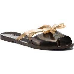 Chodaki damskie: Japonki MELISSA – Ela Ad 32235 Black Gold 53253