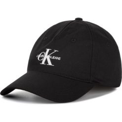 Czapka z daszkiem Calvin Klein Jeans J Monogram Cap W K60K605812. Czarne czapki damskie Calvin Klein Jeans, bez wzorów, z jeansu. W wyprzedaży za 109,00 zł.