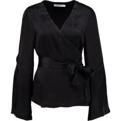 Bluzki damskie: NAKD CUT OUT WRAP Bluzka black