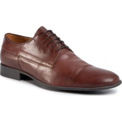 Półbuty GINO ROSSI - Chiasso MPV883-V10-5J00-3300-S 88. Pomarańczowe buty wizytowe męskie Gino Rossi, bez wzorów, ze skóry, eleganckie, bez zapięcia. W wyprzedaży za 269,00 zł.