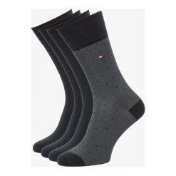 Tommy Hilfiger Skarpety Mixed Giftbox 4P 43 , multicolor, rozmiar ONE SIZE. Skarpetki męskie TOMMY HILFIGER, bez wzorów, z elastanu. Za 99,99 zł.