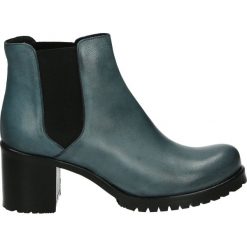Botki - 928-D-118 JEA. Szare botki damskie skórzane Venezia. Za 389,00 zł.