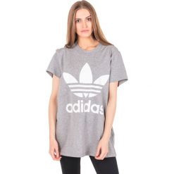 Bluzki damskie: Adidas Koszulka damska Originals Trefoil Tee CY4762 CY4762 szara r. 40 (CY4762)