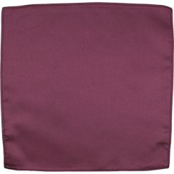 Elegancka, Męska Poszetka - ALTIES - Odcień Purpury POSZALTTANIA0093. Poszetki męskie Alties, bez wzorów, z materiału, eleganckie. Za 16,90 zł.