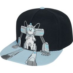 Rick And Morty Snowball Czapka Snapback czarny/jasnoniebieski. Niebieskie czapki z daszkiem damskie marki Rick And Morty. Za 54,90 zł.
