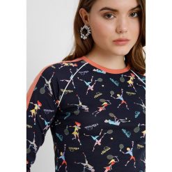 Bluzki asymetryczne: Ellesse SCUOLA Bluzka z długim rękawem dress blues