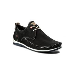 LASOCKI FOR MEN MI07A271-A120-15. Czarne półbuty męskie ze skóry. Za 199,99 zł.