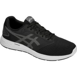 Asics Patriot 10 1011A131-002 buty do biegania męskie czarne 41,5. Czarne buty sportowe męskie Asics, z gumy, bez zapięcia, do biegania. W wyprzedaży za 229,99 zł.