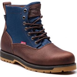 Kozaki LEVI'S - 228752-933-29 Dark Brown. Brązowe buty zimowe męskie Levi's®, z materiału. W wyprzedaży za 369,00 zł.