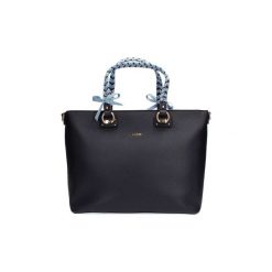 Torby shopper Liu Jo N19094 E0017. Niebieskie torby damskie na zakupy Liu Jo, bez wzorów, bez dodatków. Za 539,77 zł.